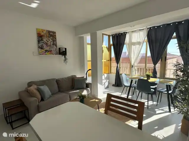 Cala V en España, Costa Blanca, Santa Pola - apartamento Salón