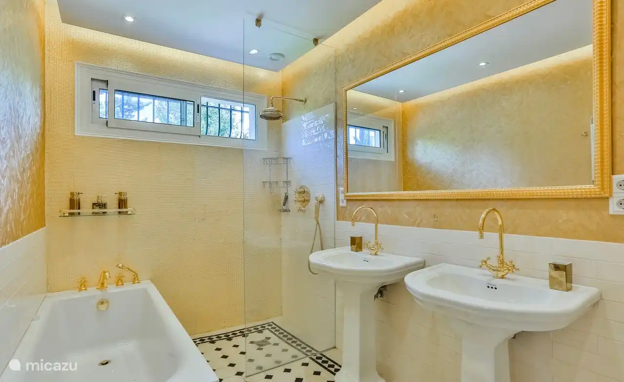 bathroom of the master bedroom