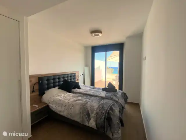Appartement Plage Vista Torres  | Espagne, Costa Blanca, Villajoyosa - appartement Beach Apartment Vista Torres - Chambre principale rencontrée zeezicht.