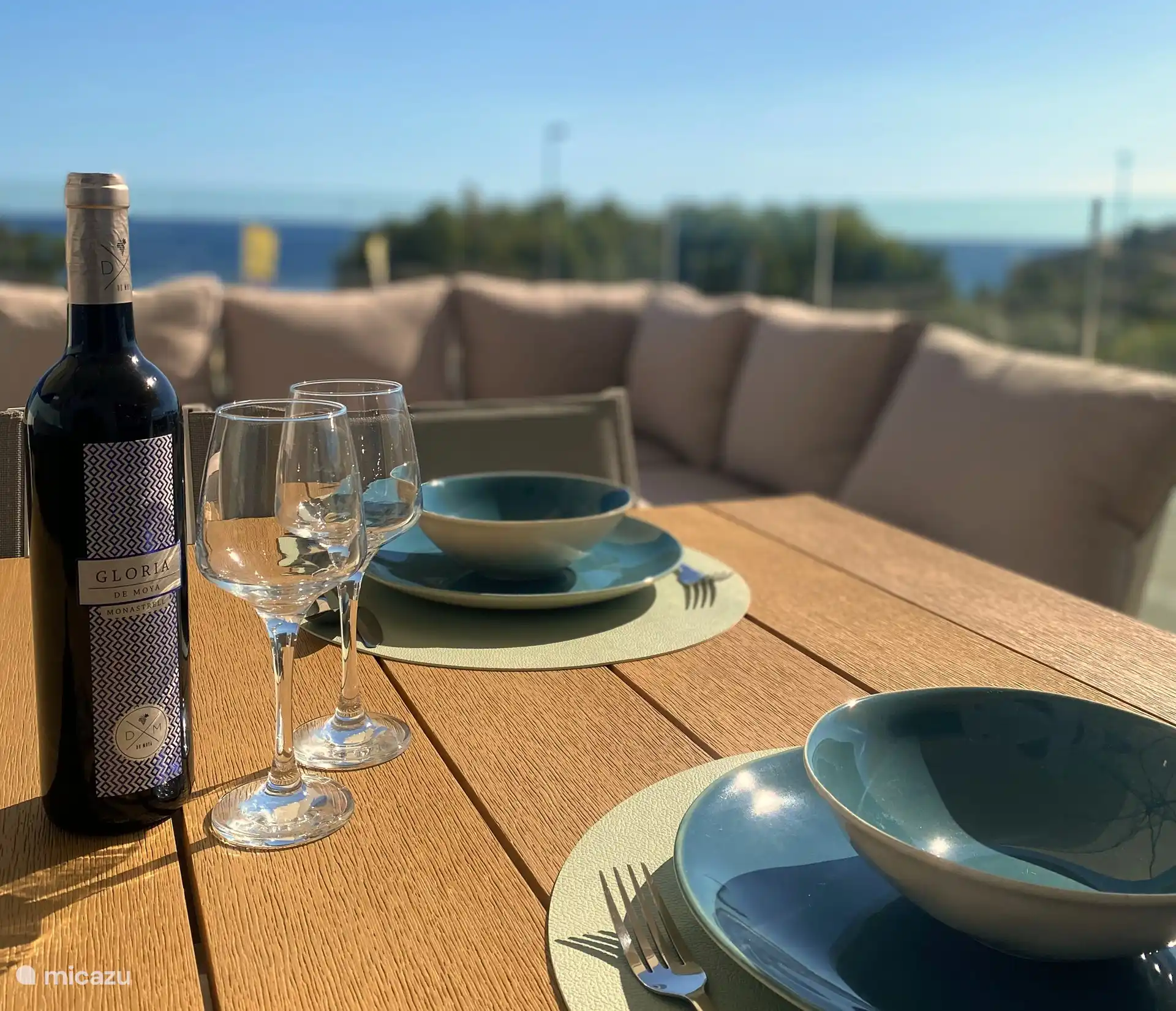 Beach Apartment Vista Torres - Perfect terras om de avonden door te brengen. 