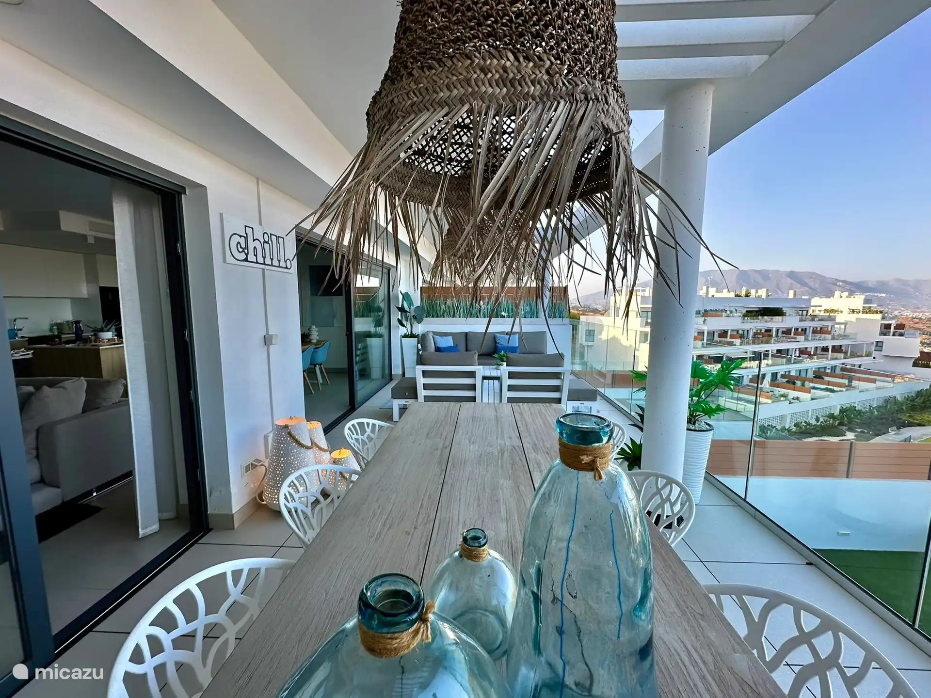 Terrasse très spacieuse