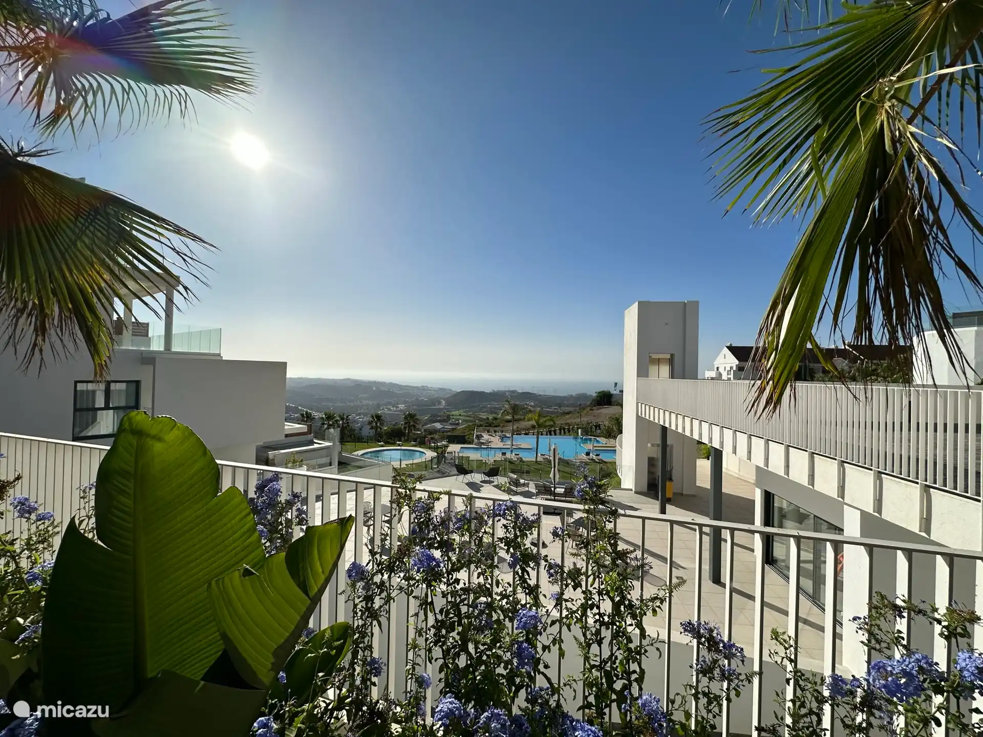 Überall hat man eine schöne Aussicht