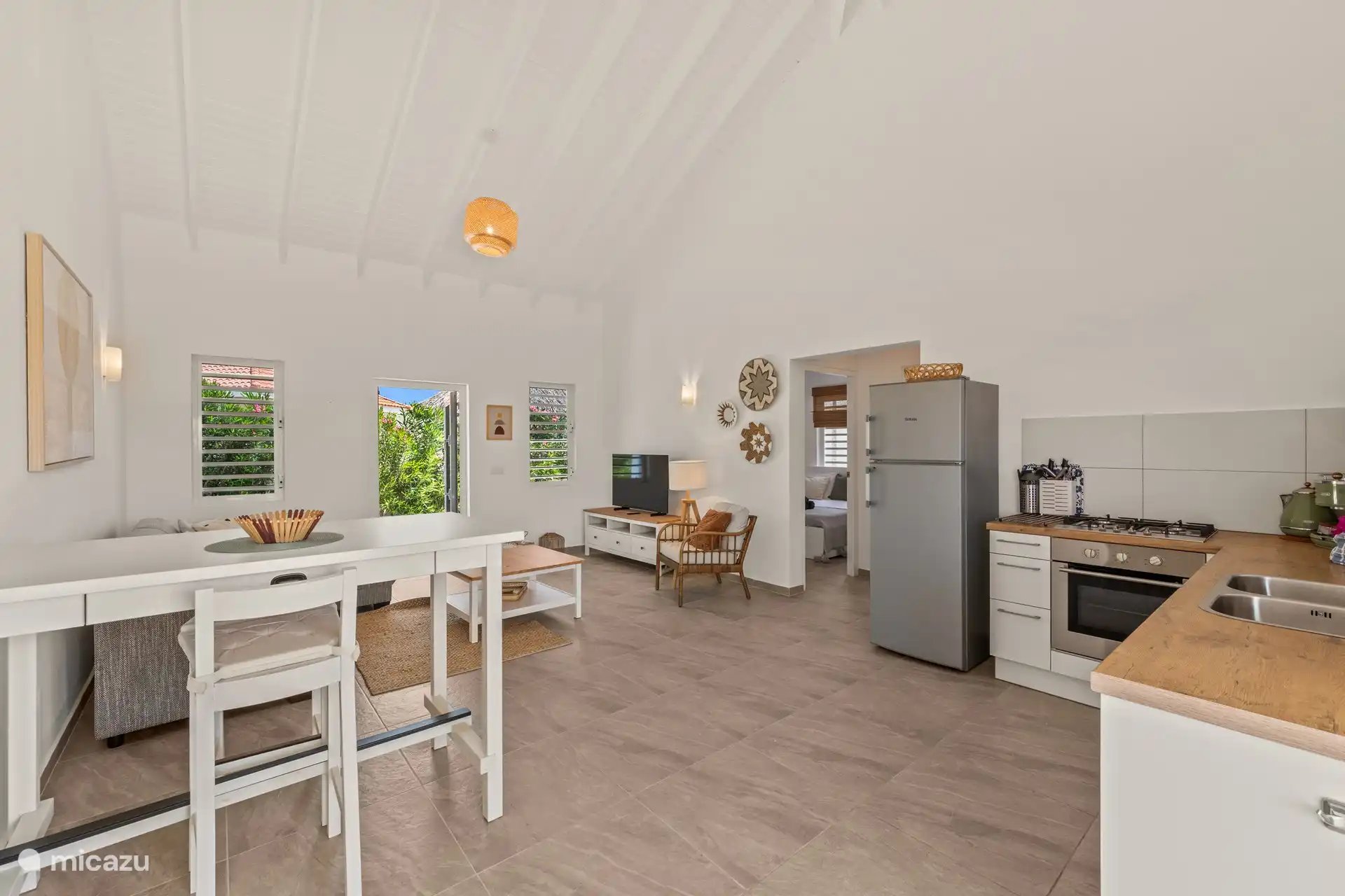 Wohnzimmer und Küche