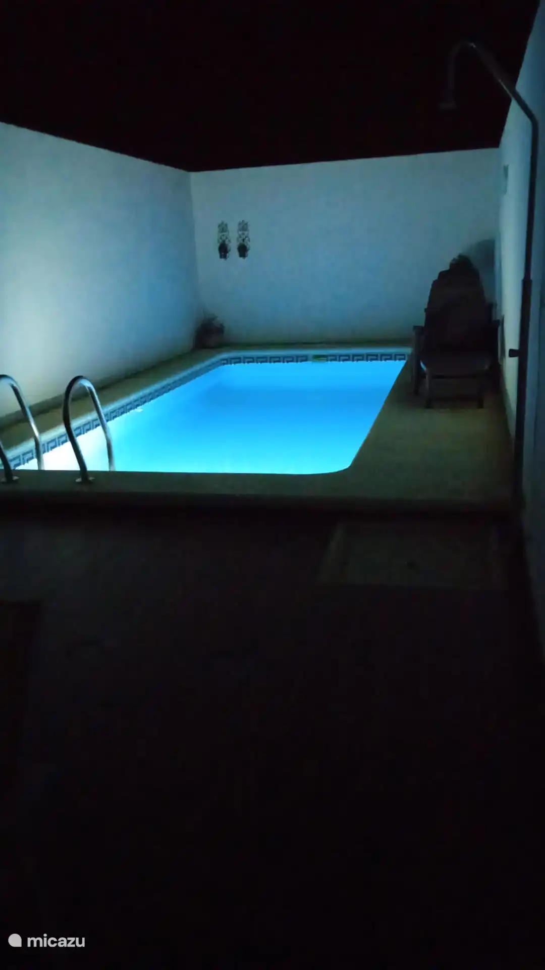 Pool at night