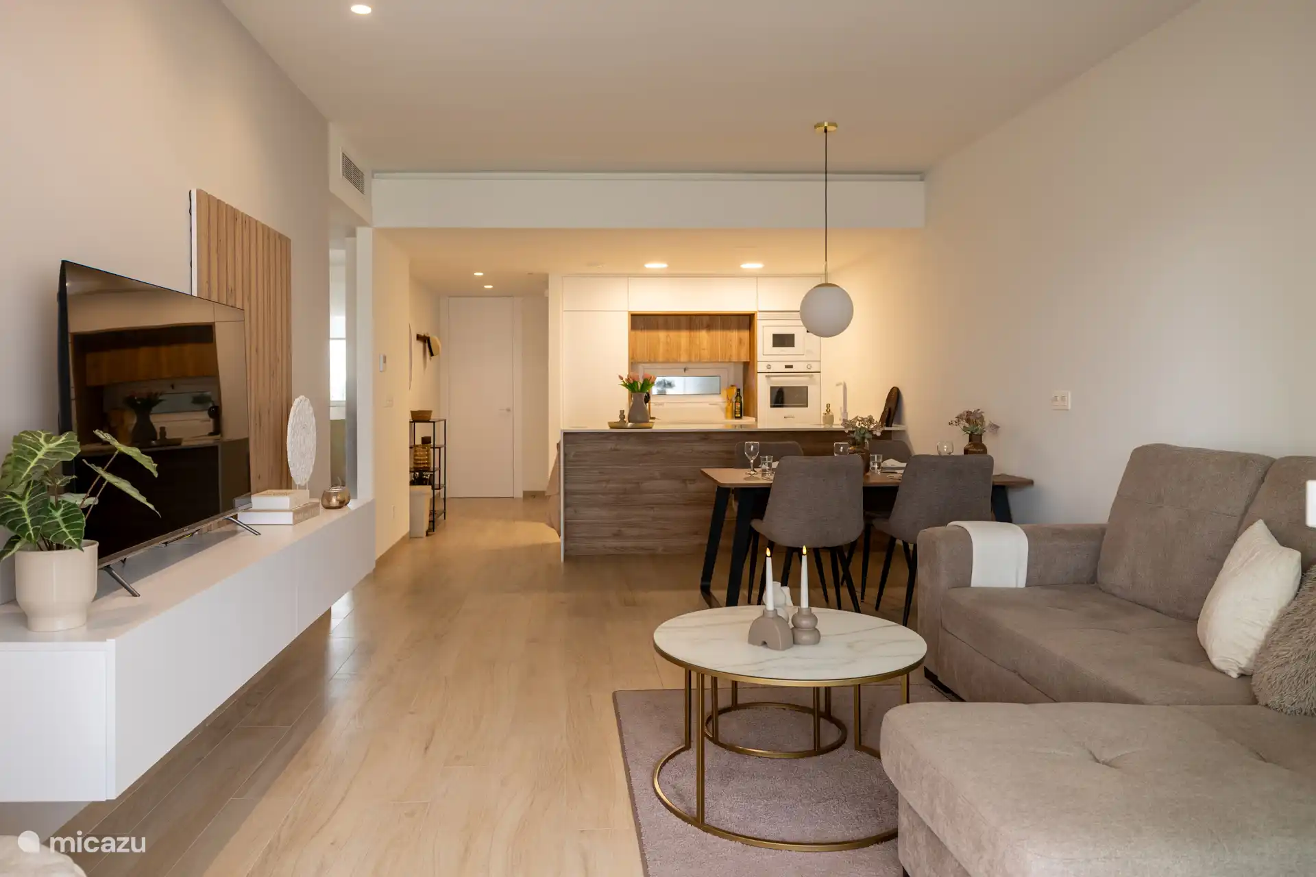 appartement met slaapbank