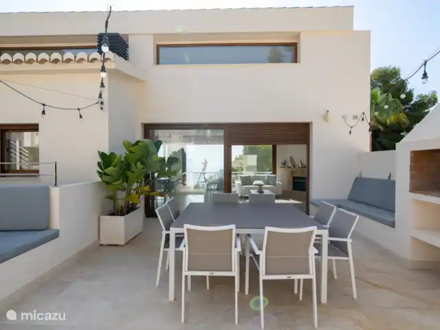 Villa Bella | Espagne, Costa Blanca, Jávea - villa Salle à manger à l’extérieur