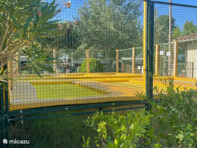 Glamping vakantie Viareggio huren in Italië, Toscane, Viareggio - glamping / safaritent / yurt Trampoline