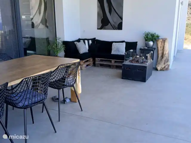Villa Jeeco | Grèce, Crète, Milatos - villa Terrasse couverte
