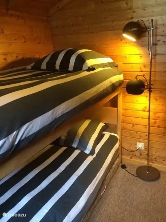 Bedroom 3: bunk bed (90x200cm). Room has a built-in wardrobe. 