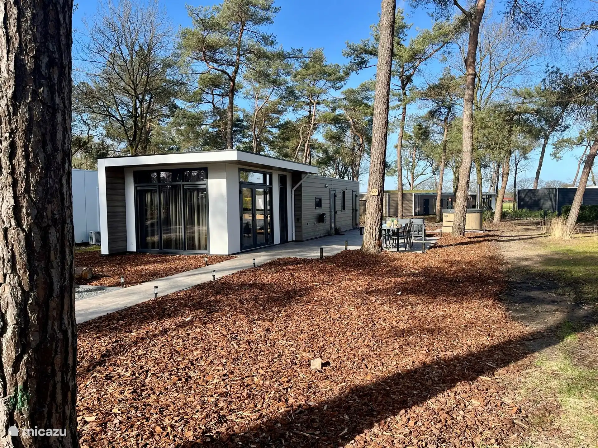 front view of the holiday home