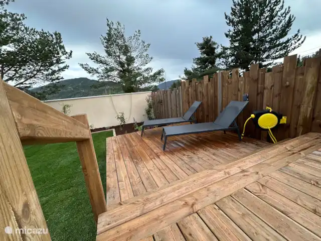 Deportes de montaña, Francia, Alpes de Alta Provenza, Castellane, villa La Maison Myrtille