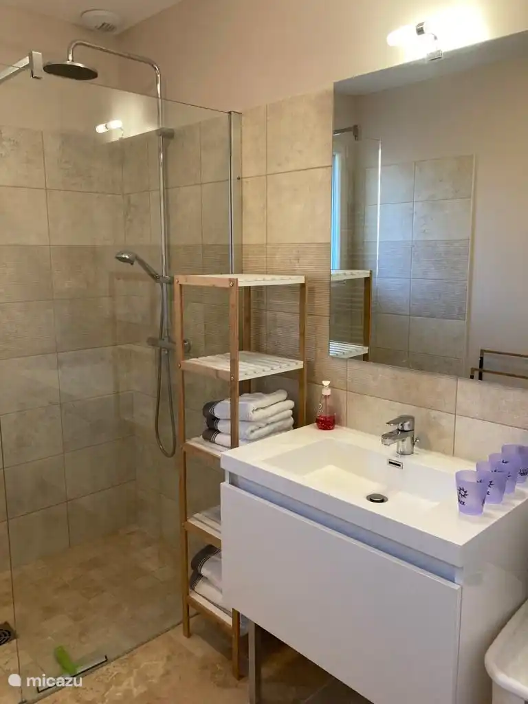 Badezimmer mit begehbarer Dusche