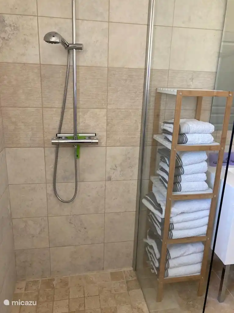 Badezimmer mit begehbarer Dusche