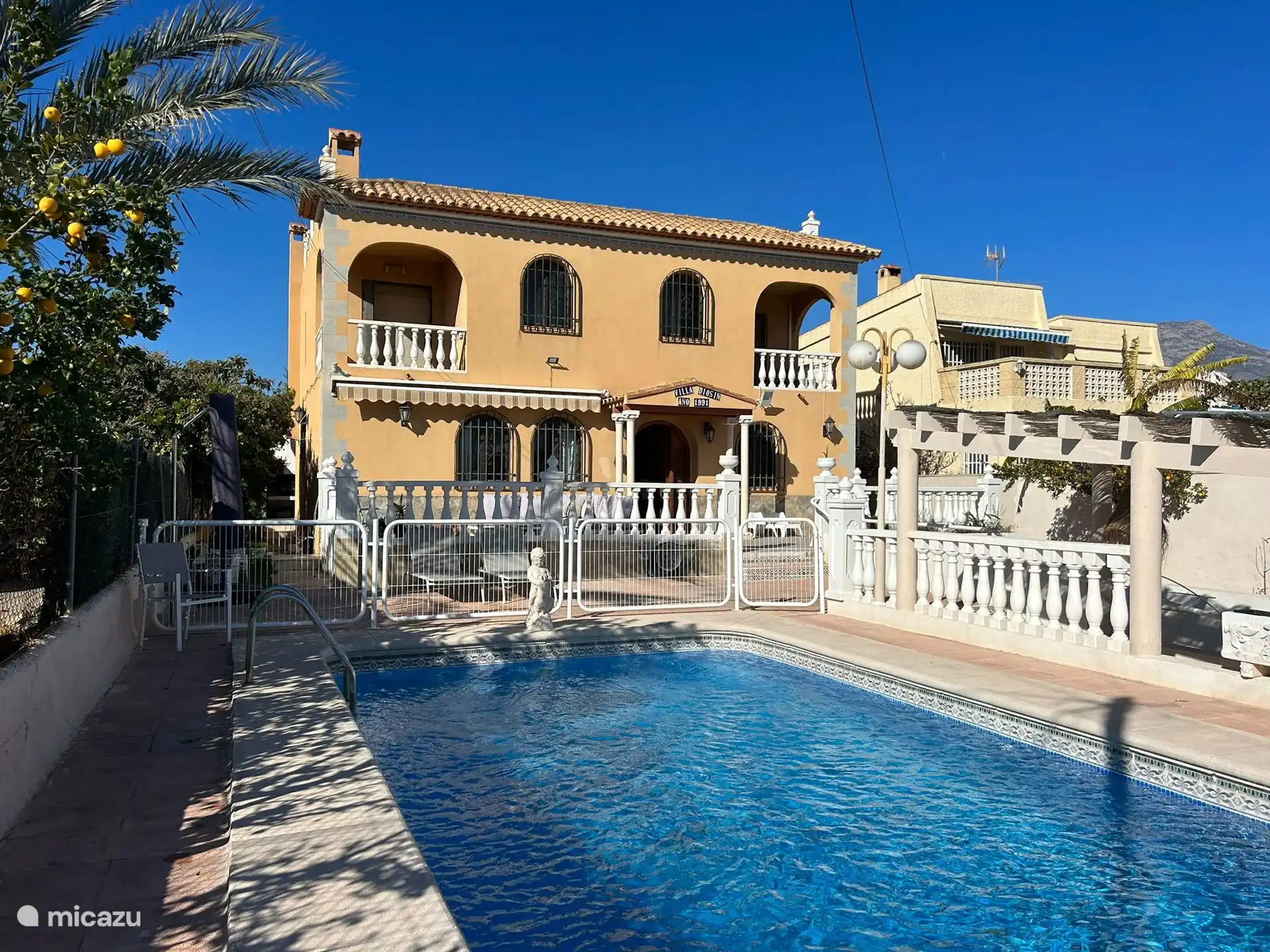 Große Villa mit privatem Pool in Spanien, Costa Blanca, Villajoyosa - villa