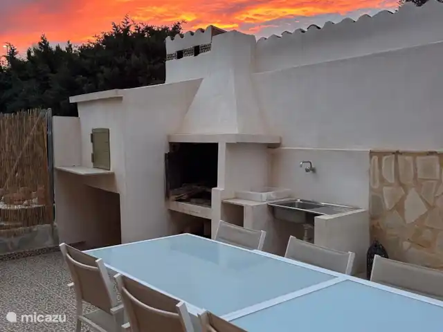 Grande villa avec piscine privée | Espagne, Costa Blanca, Villajoyosa - villa Cuisine extérieure