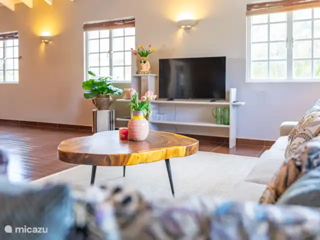 Villa Toucan Curacao huren in Curaçao, Banda Ariba (oost), Jan Thiel - villa Woonkamer