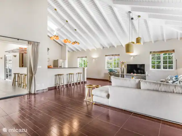 Villa Toucan Curacao huren in Curaçao, Banda Ariba (oost), Jan Thiel - villa Pool bar en kitchen bar