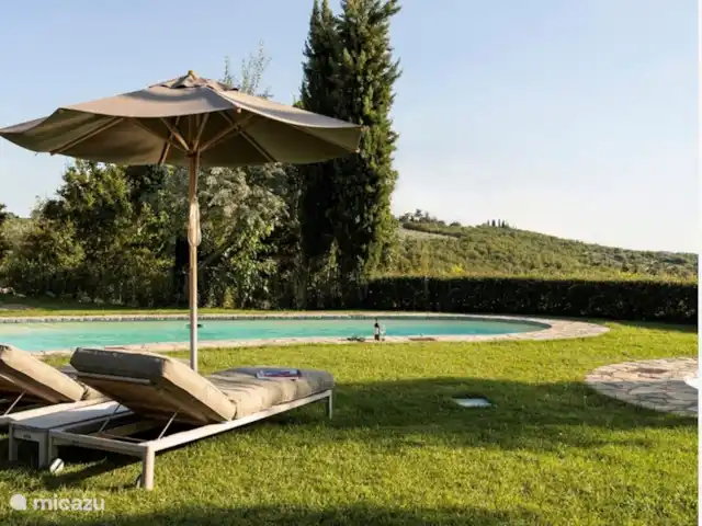 Location de Vacances Italie, Toscane, Gaiole in Chianti, appartement - Appartement Lippi Se détendre dans le jardin