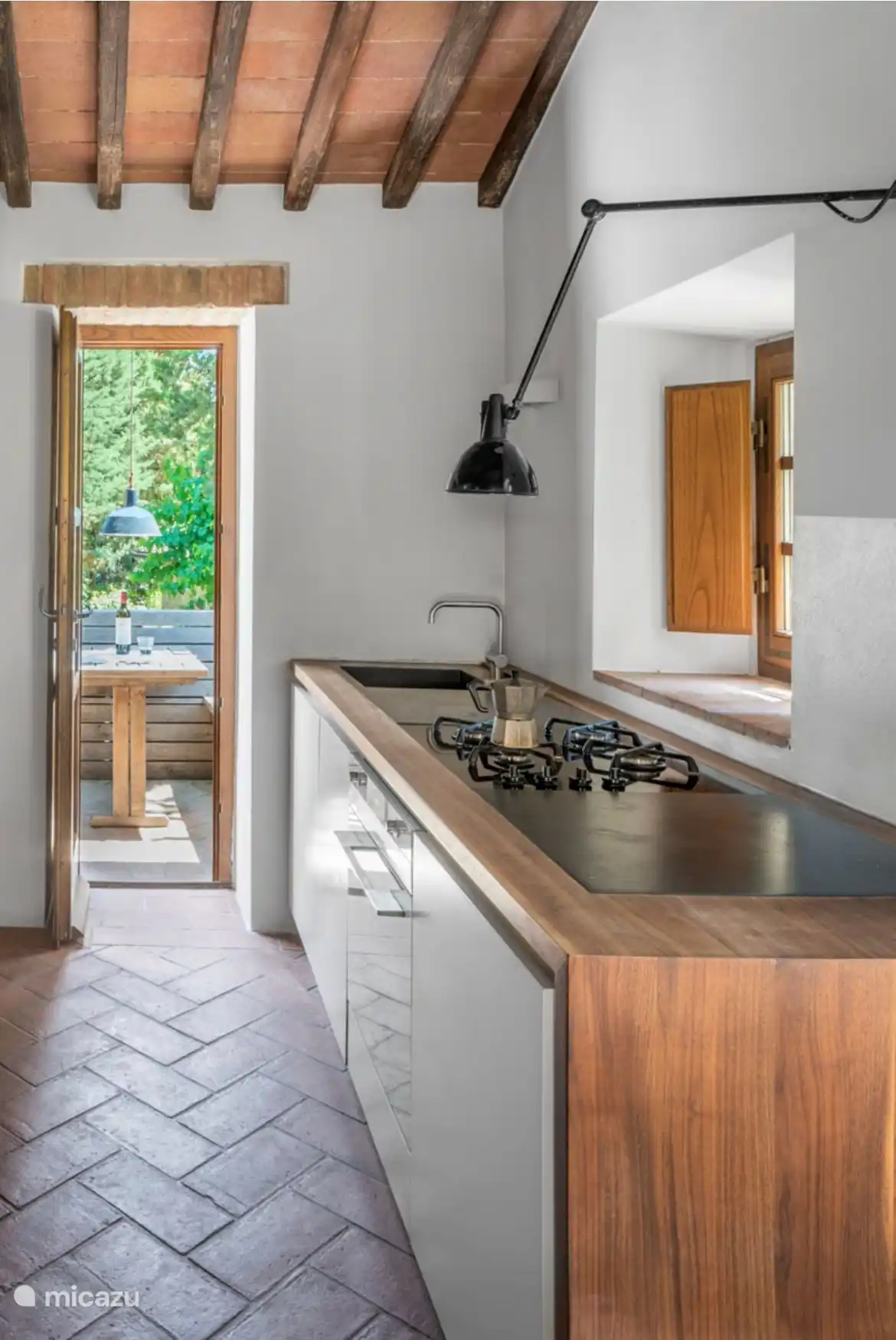 a nice sleek kitchen worktop