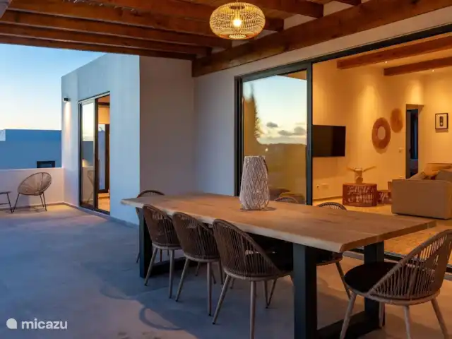 Lxry Villa | Curaçao, Banda Ariba (est), Brakkeput Mei - villa Terrasse