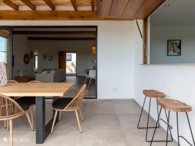 Lxry Villa | Curaçao, Banda Ariba (est), Brakkeput Mei - villa Terrasse