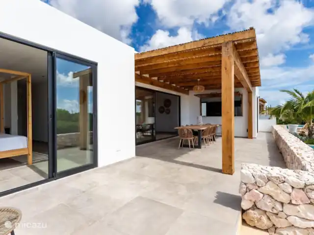 Lxry Villa | Curaçao, Banda Ariba (est), Brakkeput Mei - villa Terrasse
