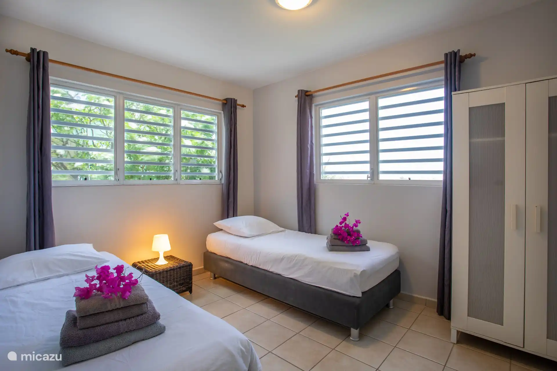 Schlafzimmer mit Klimaanlage