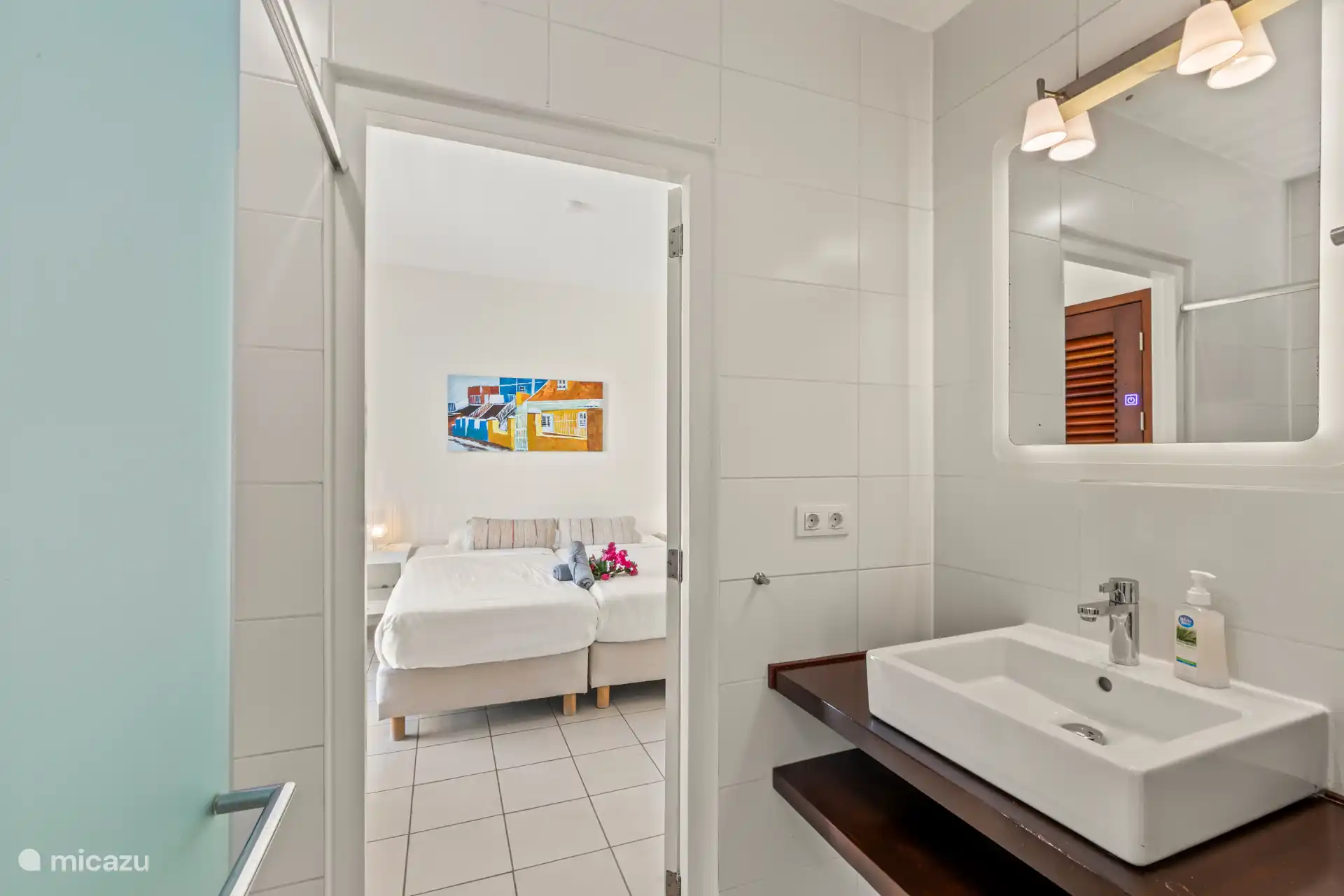 Gemeinsames Badezimmer