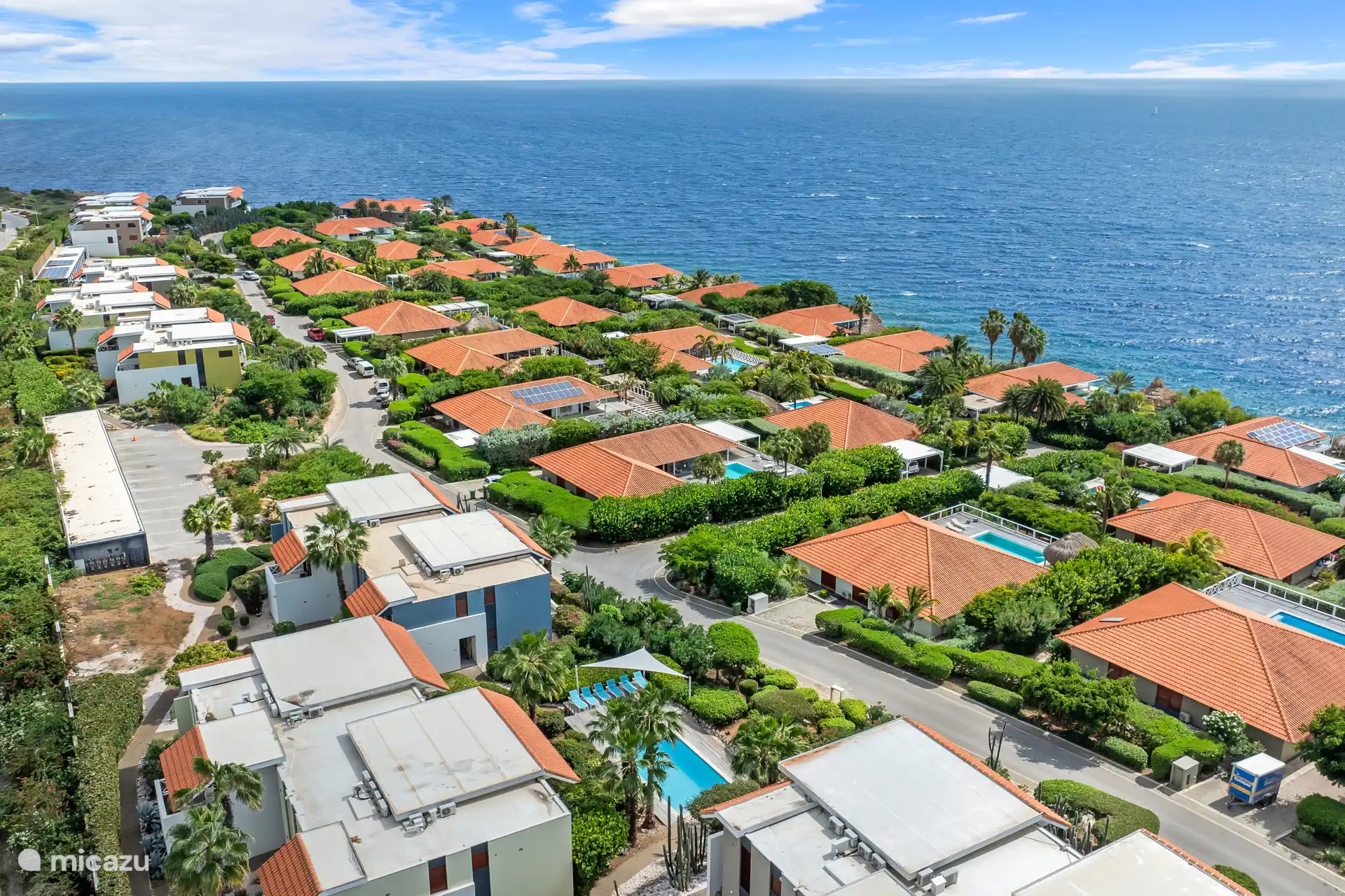 Luxusresort Boca Gentil aus der Luft gesehen