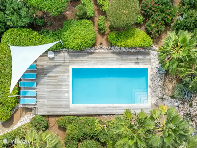 Ocean Pearl 12, BocaGentil | Curaçao, Banda Ariba (est), Jan Thiel - appartement Se détendre au bord de la piscine commune
