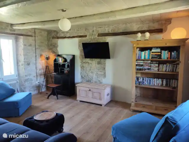 vakantiehuis huren in Italië, Piëmont, Niella Belbo – Vakantiehuis Casa Bella Nuova Lounge, ontspanningsruimte