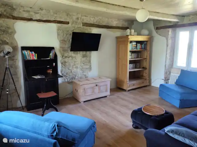 vakantiehuis huren in Italië, Piëmont, Niella Belbo – Vakantiehuis Casa Bella Nuova Lounge, ontspanningsruimte