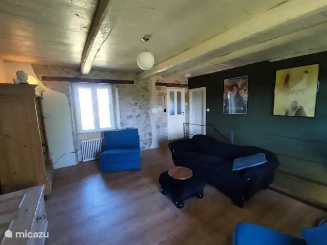 vakantiehuis huren in Italië, Piëmont, Niella Belbo – Vakantiehuis Casa Bella Nuova Lounge, ontspanningsruimte