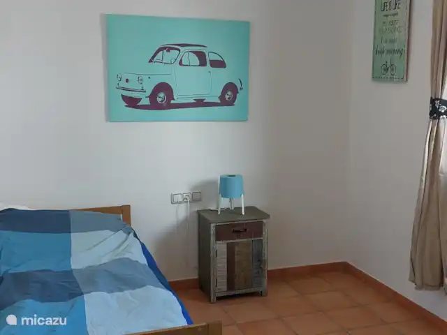 Casa Mar y Carmen en España, Costa de Almería, Las Negras - casa vacacional 3º dormitorio con cama nido de 100x200cm para 2 personas también apto como habitación infantil con armario