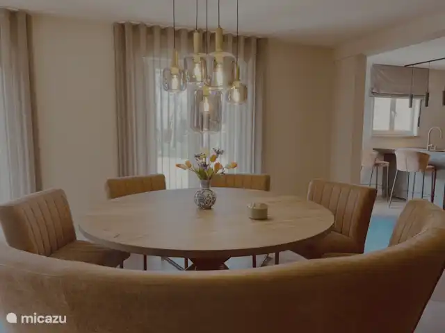 villa en Bélgica, Limburgo, Lommel – Villa de vacaciones 't Boshuys  COMEDOR
