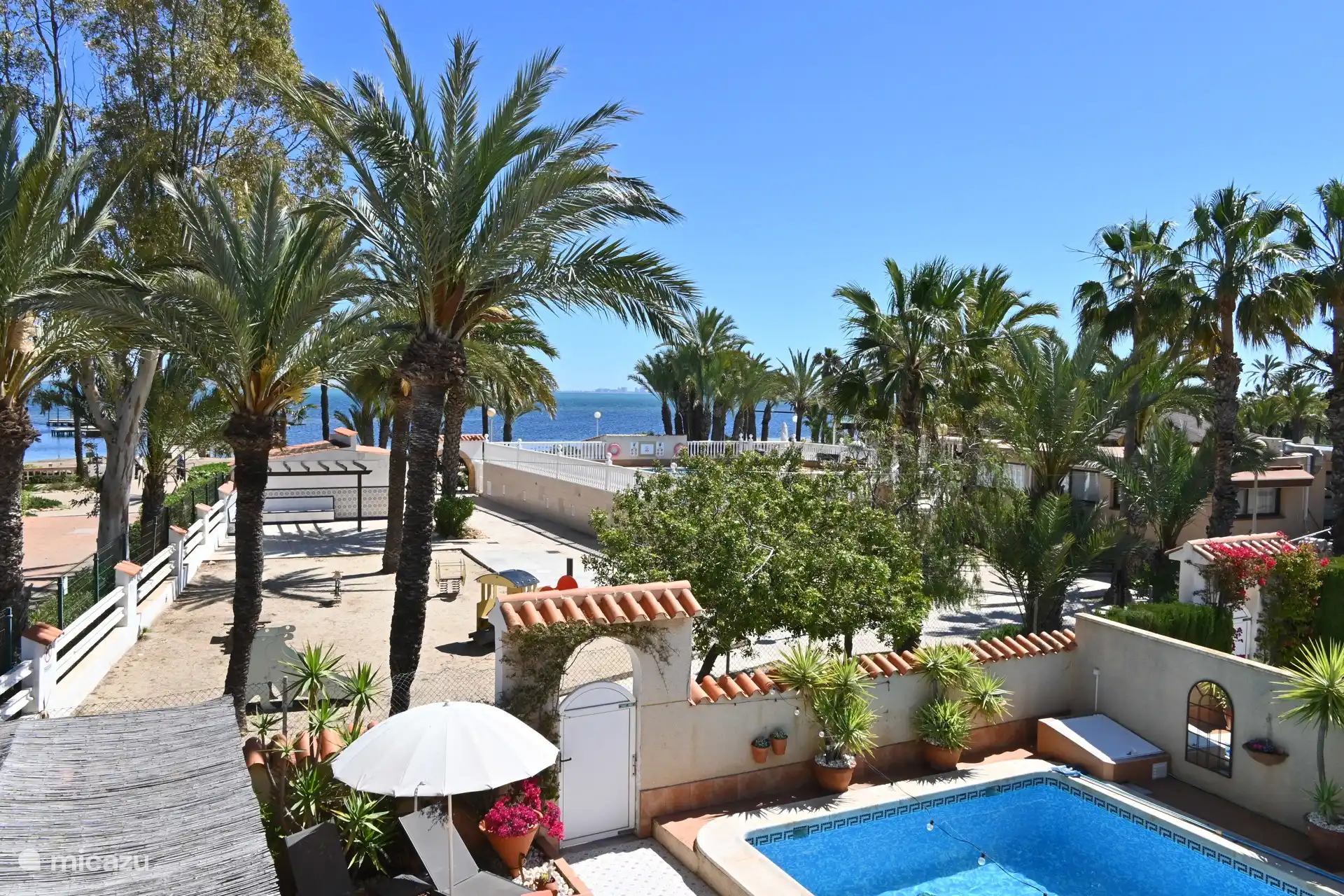 Vista desde el balcón