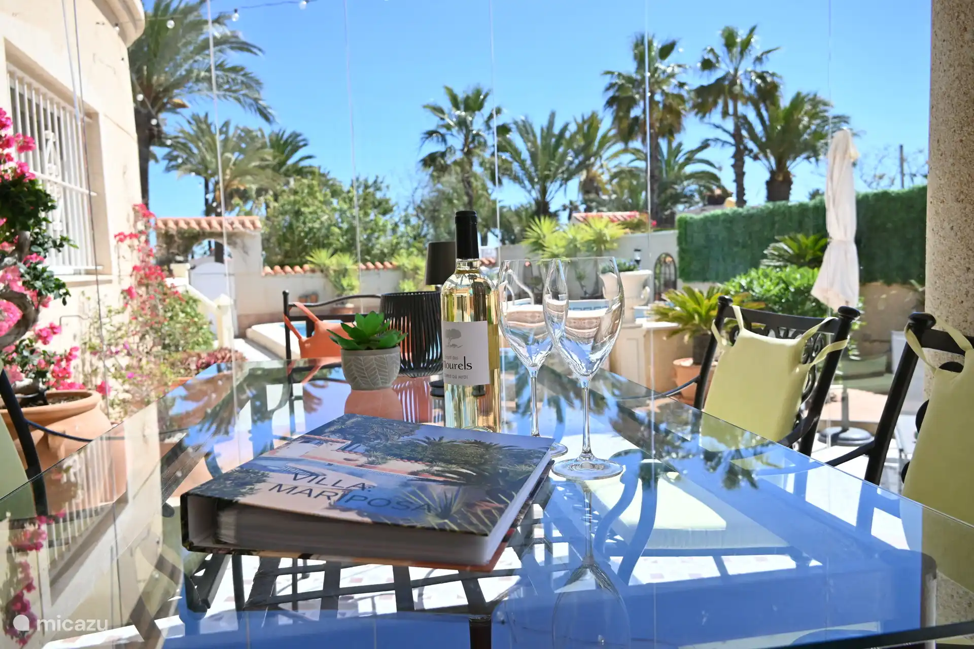 Vista desde la mesa del comedor