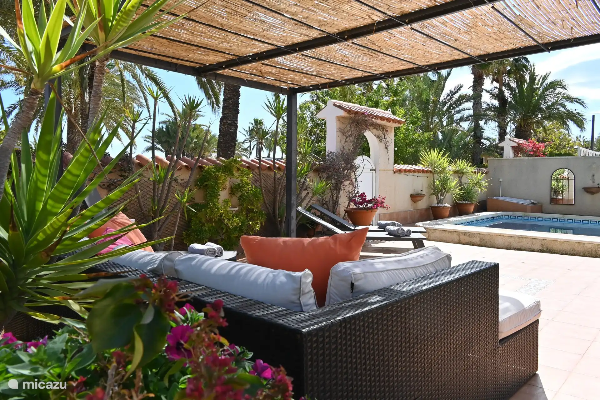 Entspannen Sie sich im Lounge-Set