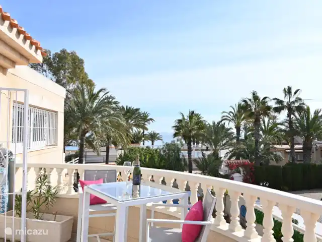 Villa La Mariposa huren in Spanje, Costa Cálida, Los Urrutias - villa uitzicht zijbalkon slaapkamer