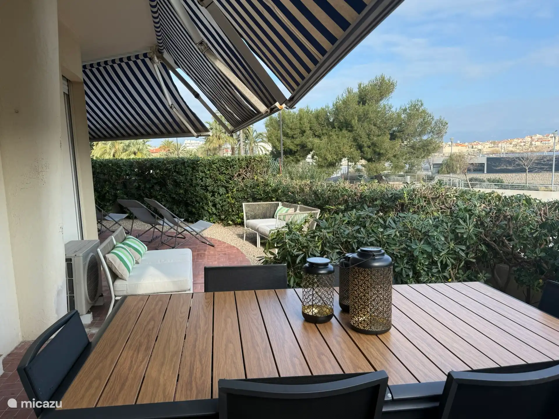 Luxury apartment on the beach in France, French Riviera, Cap d'Antibes - apartment