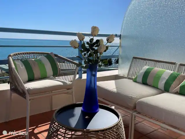 Appartement de luxe avec vue sur la mer | France, Côte d'Azur, Antibes - appartement Places assises sur la terrasse