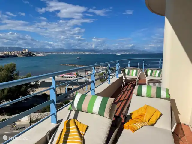 Appartement de luxe avec vue sur la mer | France, Côte d'Azur, Antibes - appartement Vue depuis le toit-terrasse