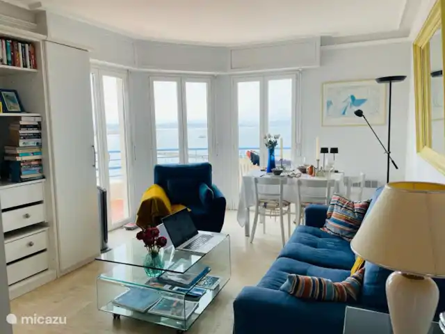Appartement de luxe avec vue sur la mer | France, Côte d'Azur, Antibes - appartement Vue d’ensemble salon