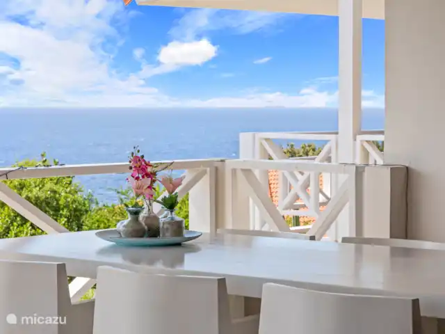 Ocean Pearl 4, BocaGentil | Curaçao, Banda Ariba (est), Jan Thiel - appartement Vue depuis la terrasse