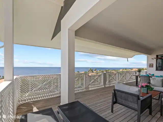 Ocean Breeze 3, BocaGentil huren in Curaçao, Banda Ariba (oost), Jan Thiel - appartement Terras met prachtig zeezicht