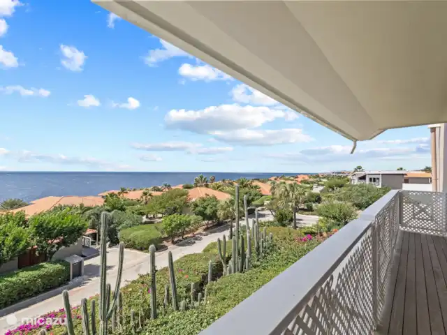 Ocean Breeze 3, BocaGentil huren in Curaçao, Banda Ariba (oost), Jan Thiel - appartement Terras met prachtig zeezicht