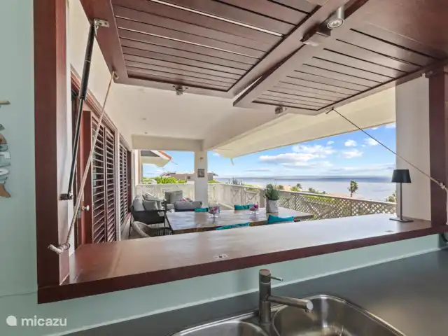 Ocean Breeze 3, BocaGentil huren in Curaçao, Banda Ariba (oost), Jan Thiel - appartement Open luxe keuken