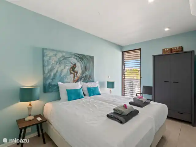 Ocean Breeze 3, BocaGentil huren in Curaçao, Banda Ariba (oost), Jan Thiel - appartement Slaapkamer