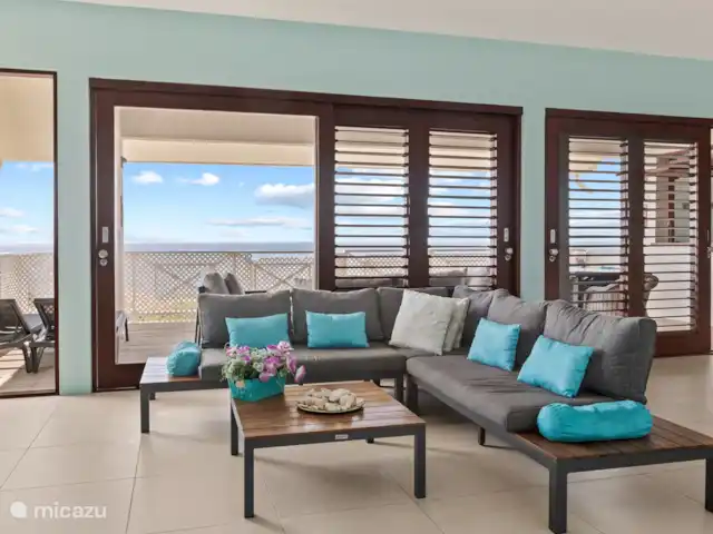 Ocean Breeze 3, BocaGentil huren in Curaçao, Banda Ariba (oost), Jan Thiel - appartement Living