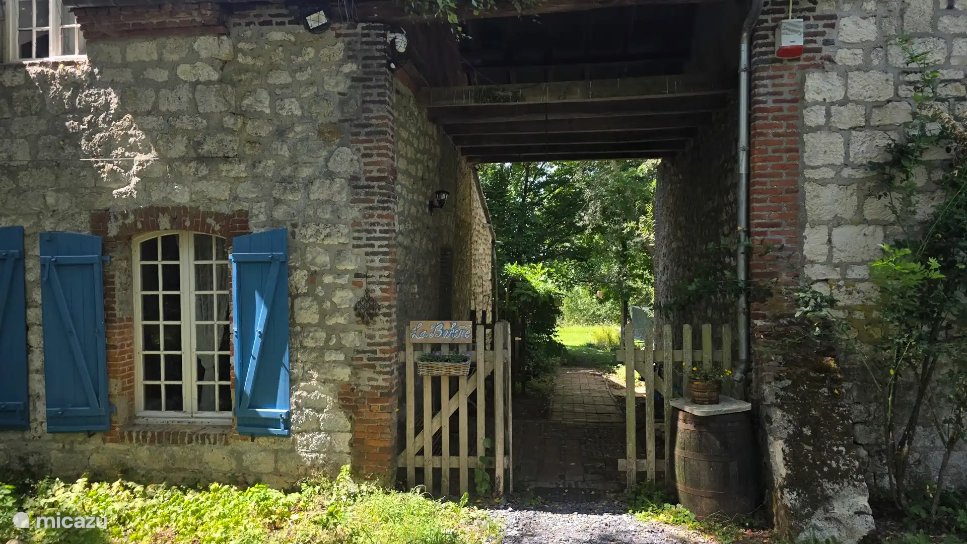 Toegangspoort tot het huis